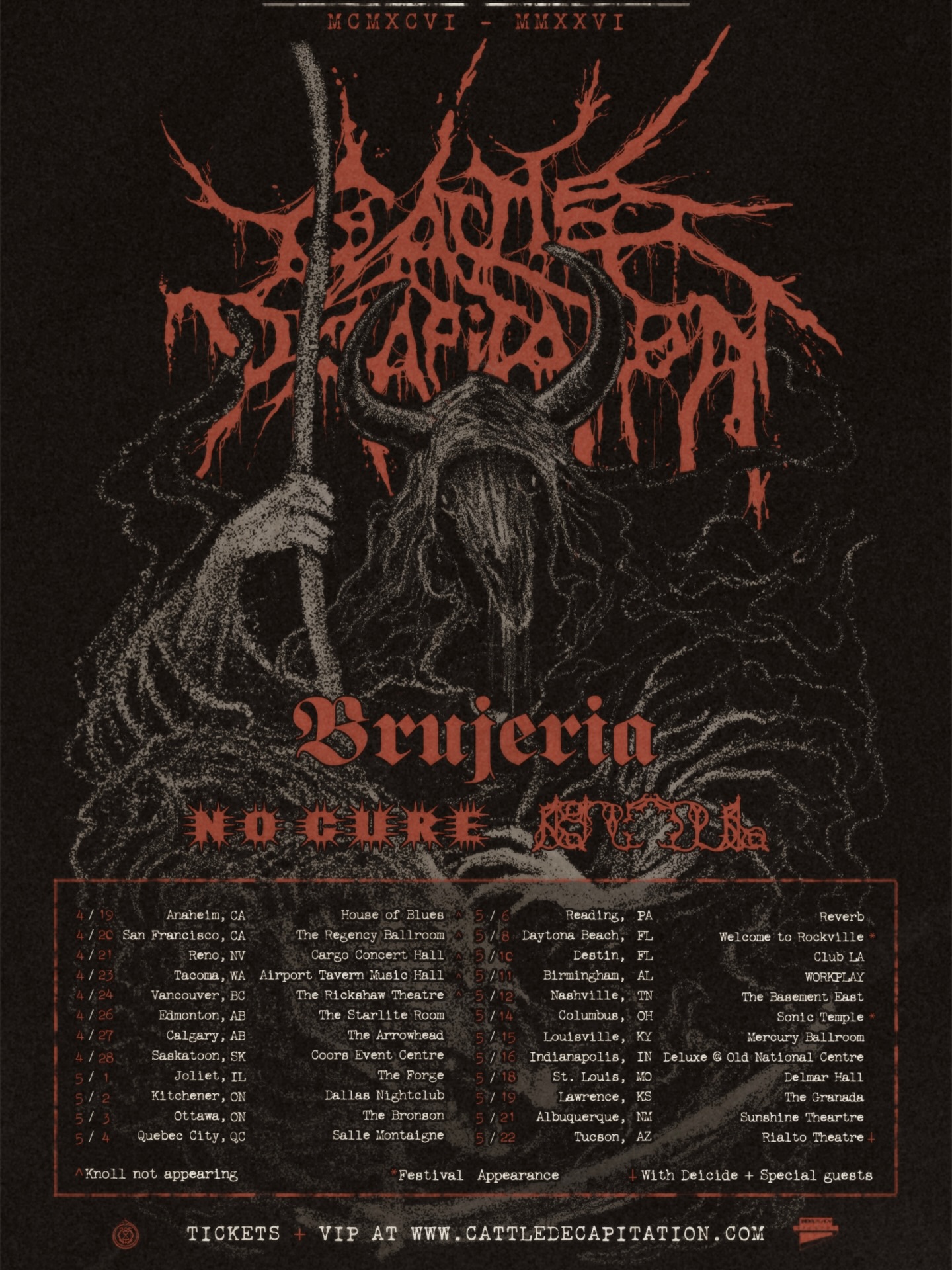 Knoll Tour Poster 2026